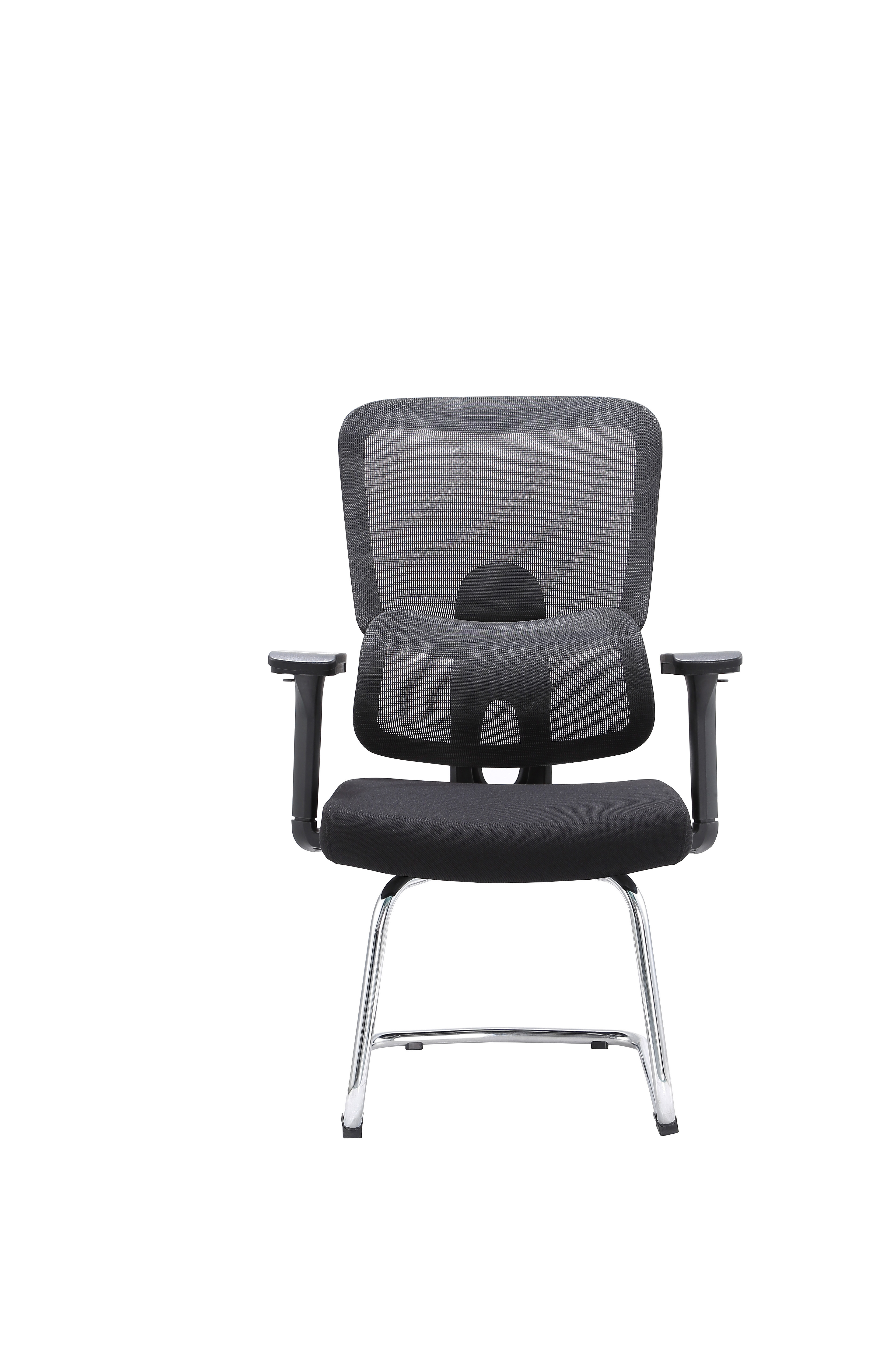 Scaun vizitator confortabil Newcity 820CF Fabrica cu ridicata Spătar ergonomic confortabil pentru antrenament comercial Scaun de conferință de birou Material material din plasă Acasă școală Scaun vizitator pentru utilizare în spital