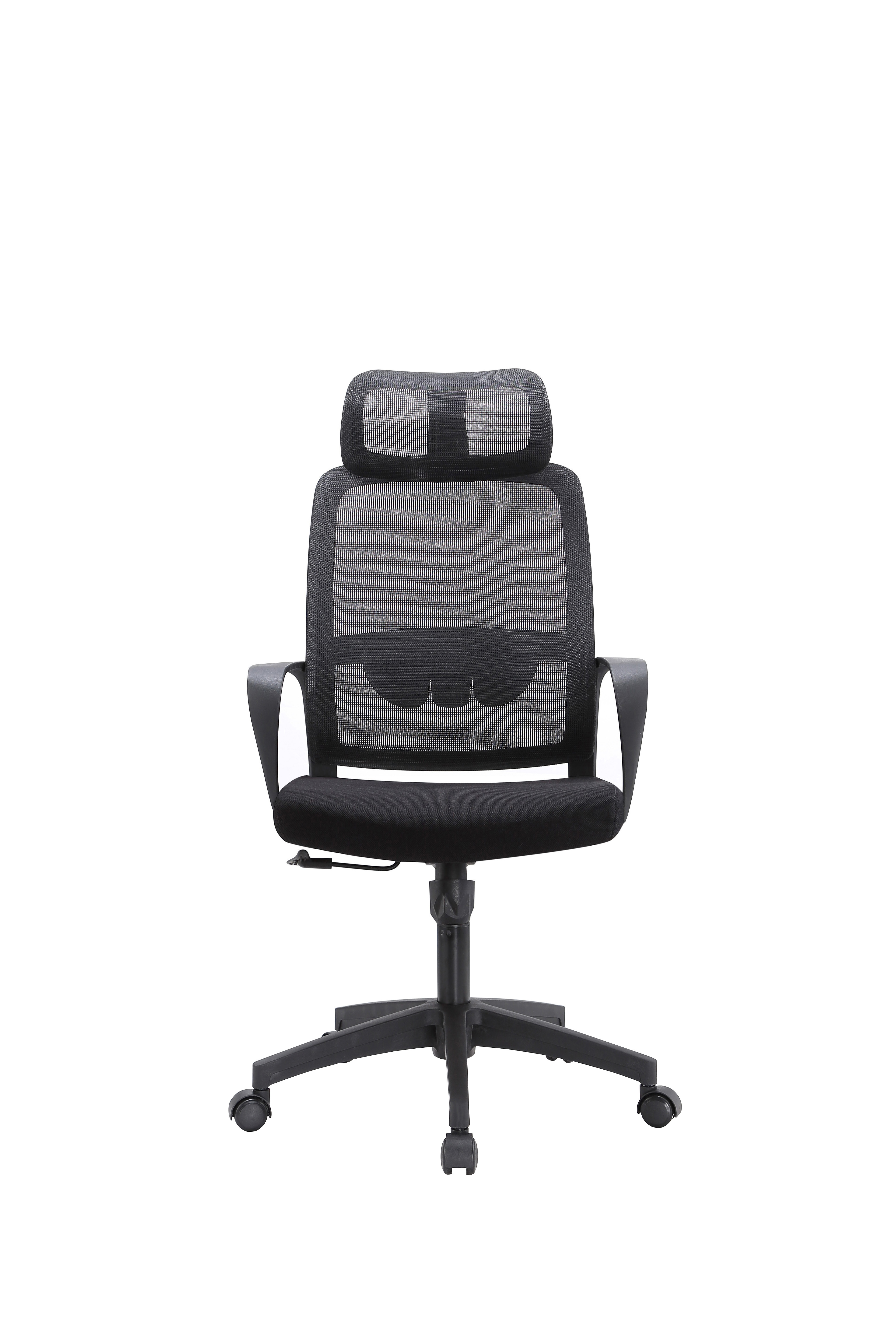 Newcity 556A 批发办公家具行政布艺椅子腰部支撑倾斜锁定控制