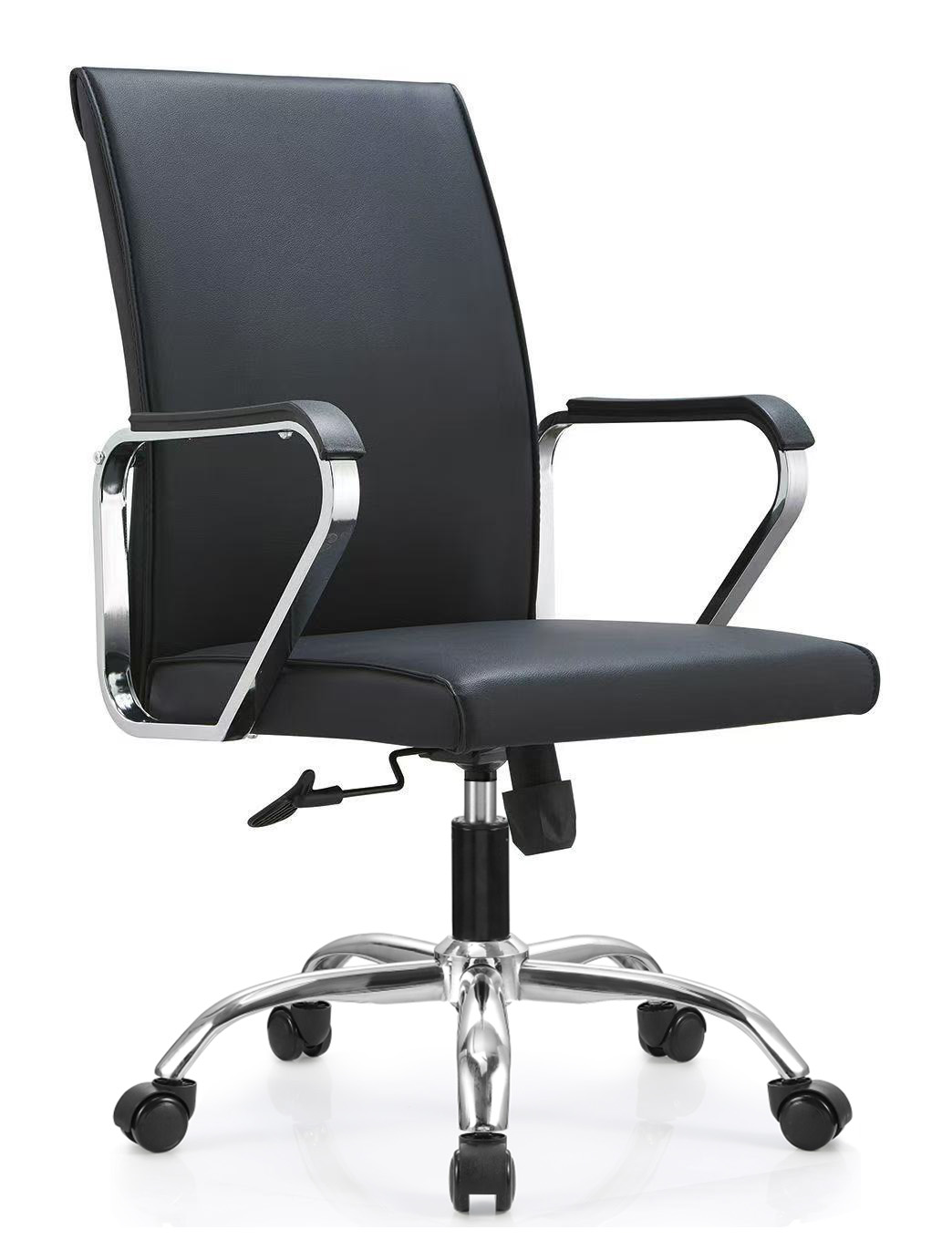 Newcity 302B 热销现代当代设计耐用办公皮革材料会议椅商务会议座椅坚固的固定底座