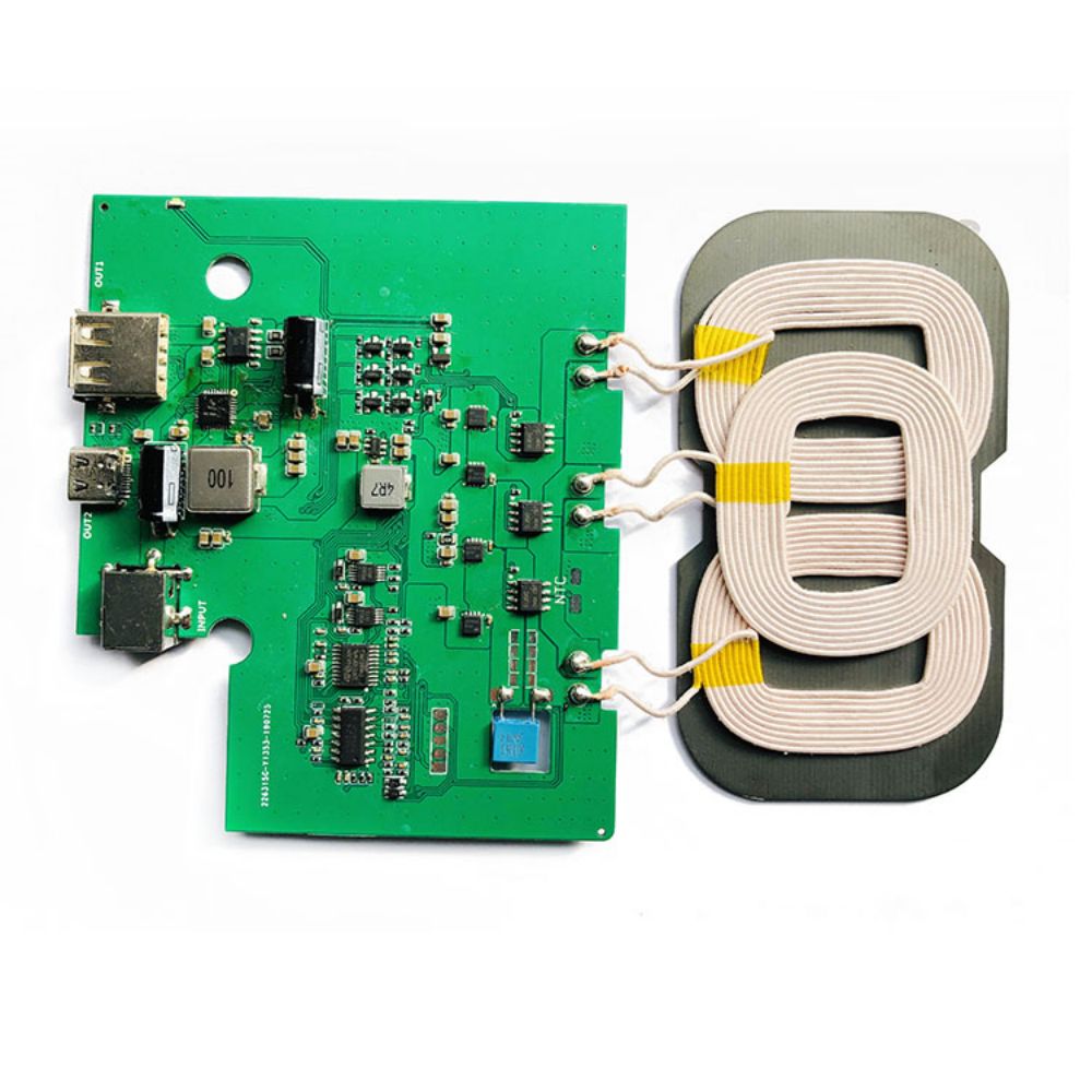Bezdrôtový nabíjací modul s tromi cievkami, vysielač 15 W rýchle qi 2 s tromi cievkami, prispôsobenie modulu bezdrôtovej nabíjačky