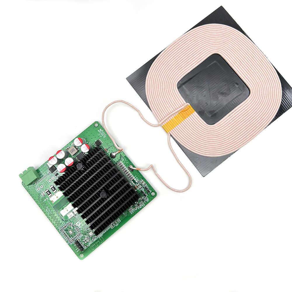 QI Qi2 100w 200W cargador inalámbrico rápido 100W módulo receptor de carga inalámbrica personalización