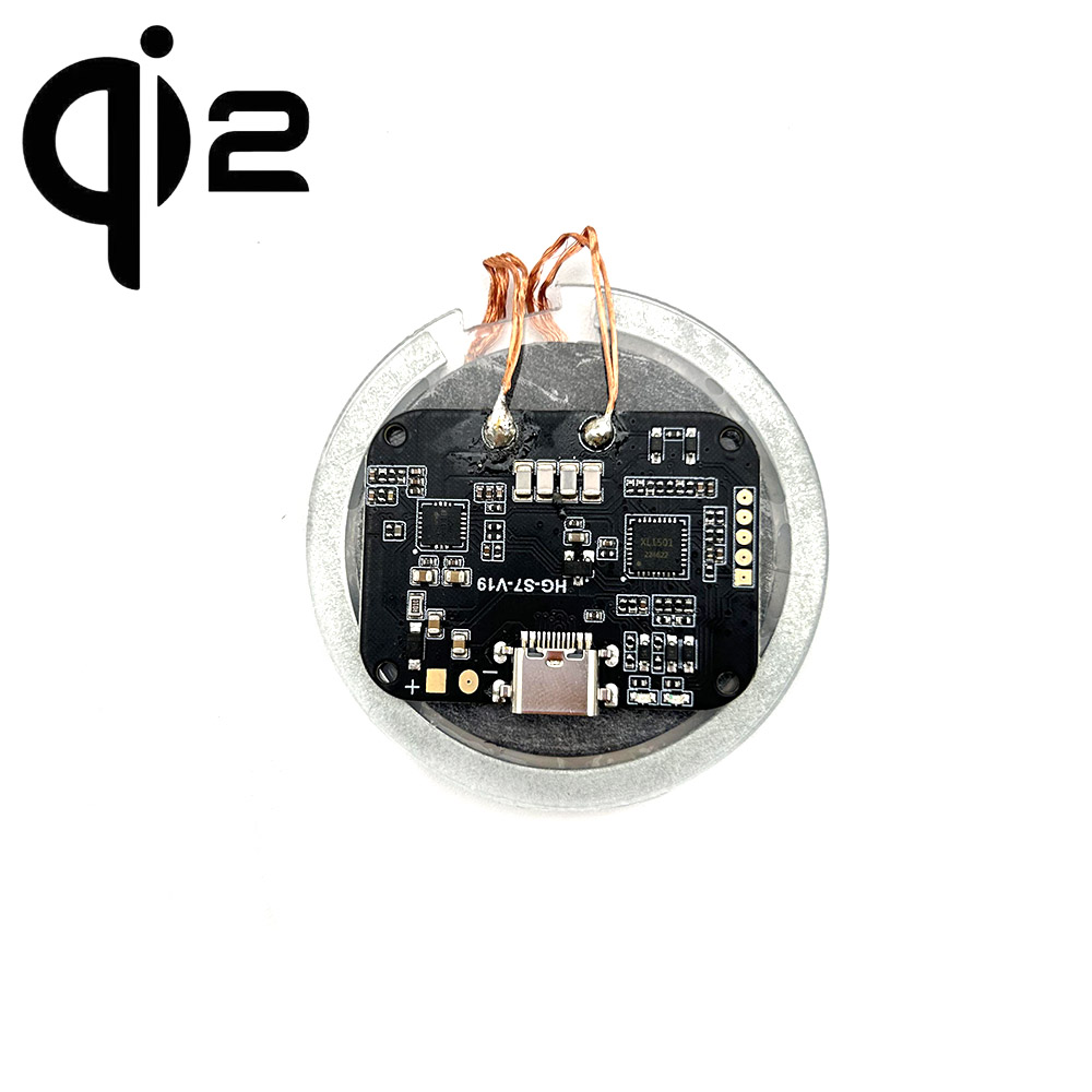 Module de charge magnétique sans fil personnalisé Qi 15W, solution de module de charge magnétique sans fil 9V/1,2a 10W 15W wireless charge module