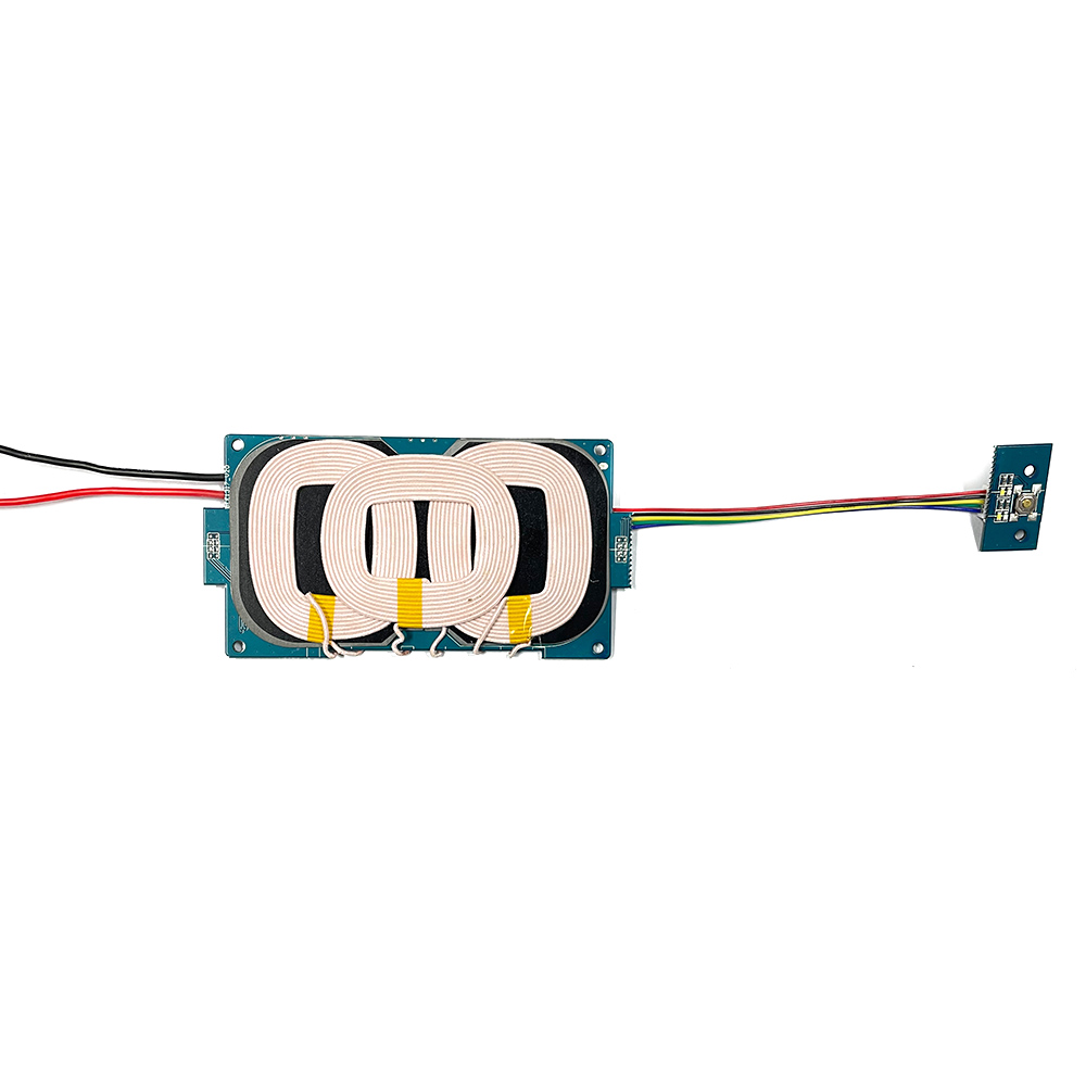 Trasmettitore del modulo di ricarica wireless a 3 bobine EPP 9V-24V 15W Ricarica rapida a tre bobine 3 bobine di ricarica personalizzazione del modulo caricabatterie wireless