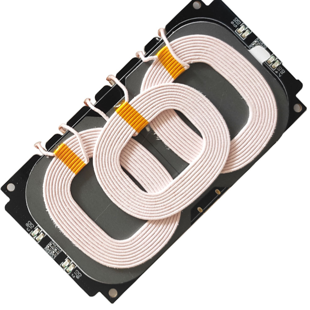 Personalización del módulo de carga inalámbrico para automóvil montado en un vehículo tres en uno de 15 W Personalización del módulo de carga inalámbrico magnético 3 en 1 para montaje en vehículo