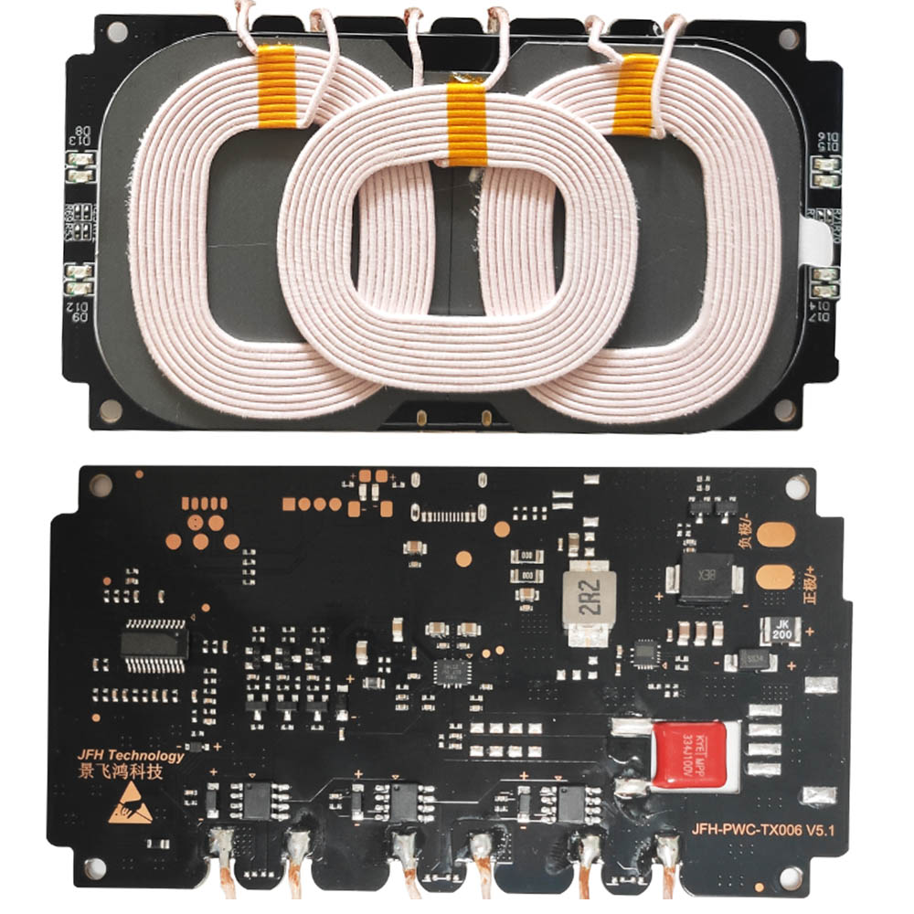 Personalización del módulo de carga inalámbrico para automóvil montado en un vehículo tres en uno de 15 W Personalización del módulo de carga inalámbrico magnético 3 en 1 para montaje en vehículo