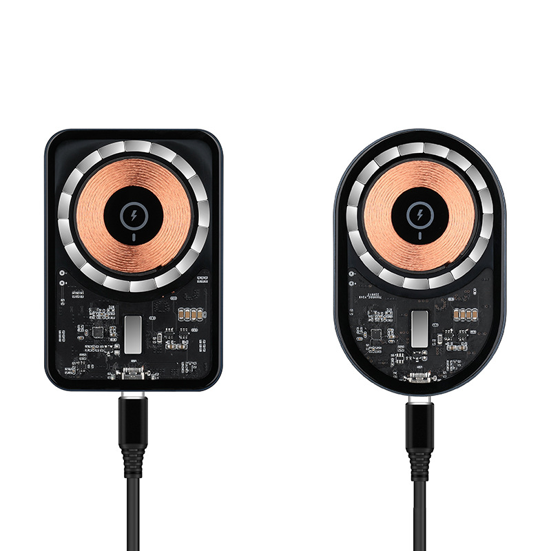 透明な透明チー 15 ワット 10 ワット高速充電車のワイヤレス充電透明なワイヤレス充電器車のワイヤレス充電