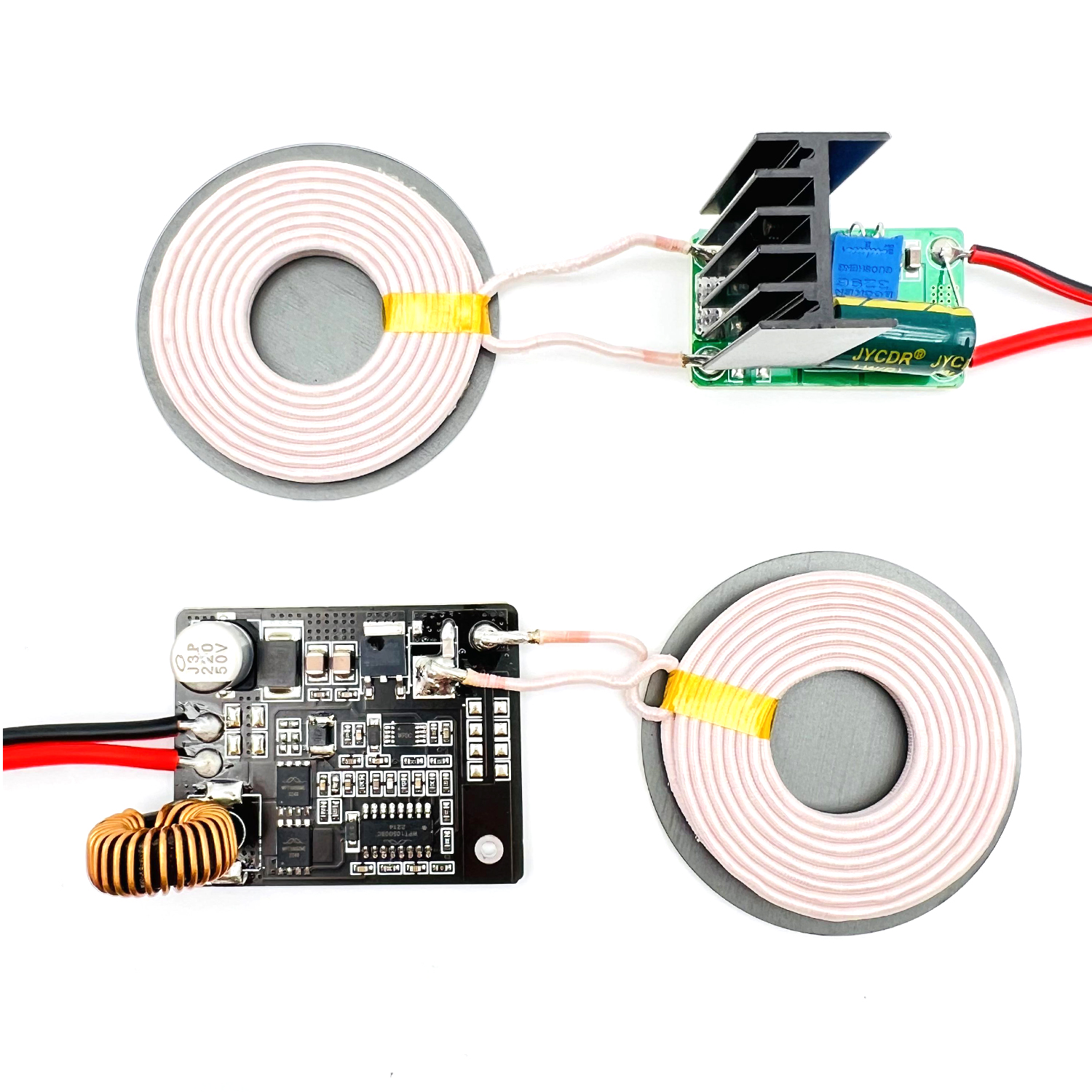 Modulo caricabatterie wireless ricevitore trasmettitore di ricarica wireless con ricarica super veloce 50W 100W 25V 30V 36V 4A per la ricarica wireless