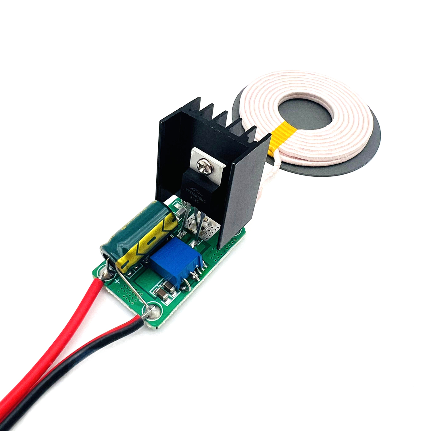 Modulo caricabatterie wireless ricevitore trasmettitore di ricarica wireless con ricarica super veloce 50W 100W 25V 30V 36V 4A per la ricarica wireless
