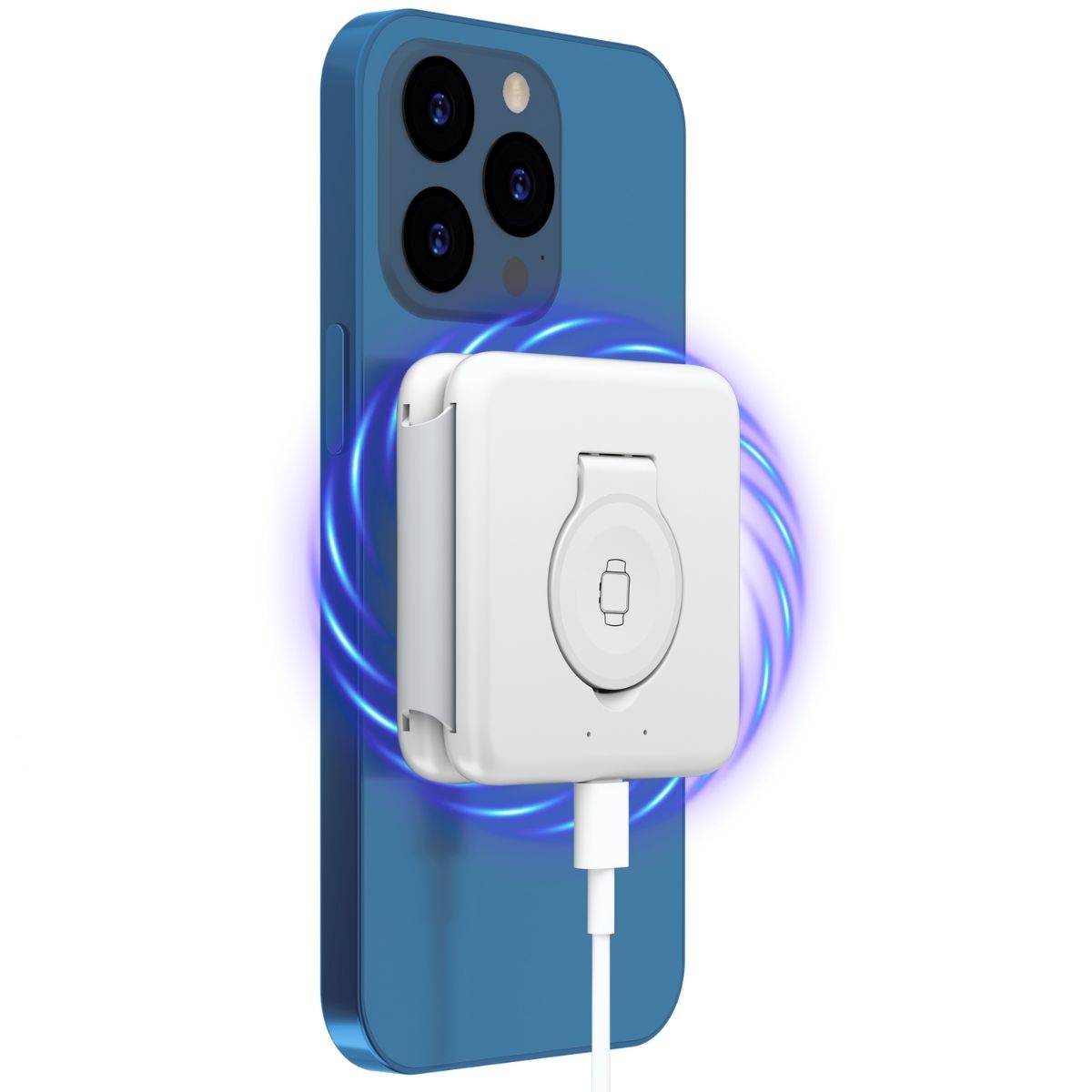 Chargeur sans fil pliable 3 en 1 chargeur sans fil trois en un personnalisation station de chargeur sans fil rapide pour Iphone montre airpods