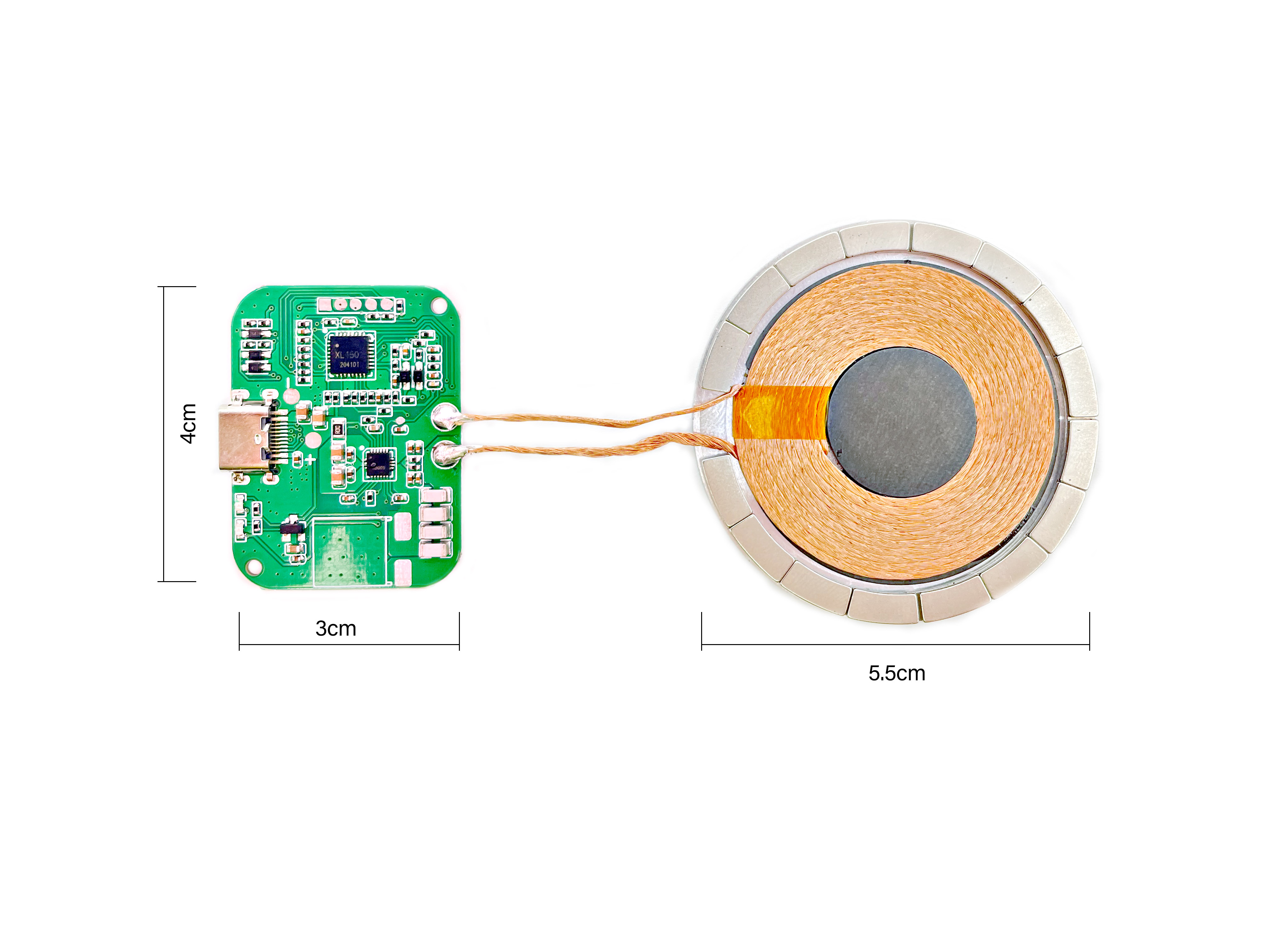 磁気 15W マグネット高速ワイヤレス充電器 Iphone 用 15W ワイヤレス充電器