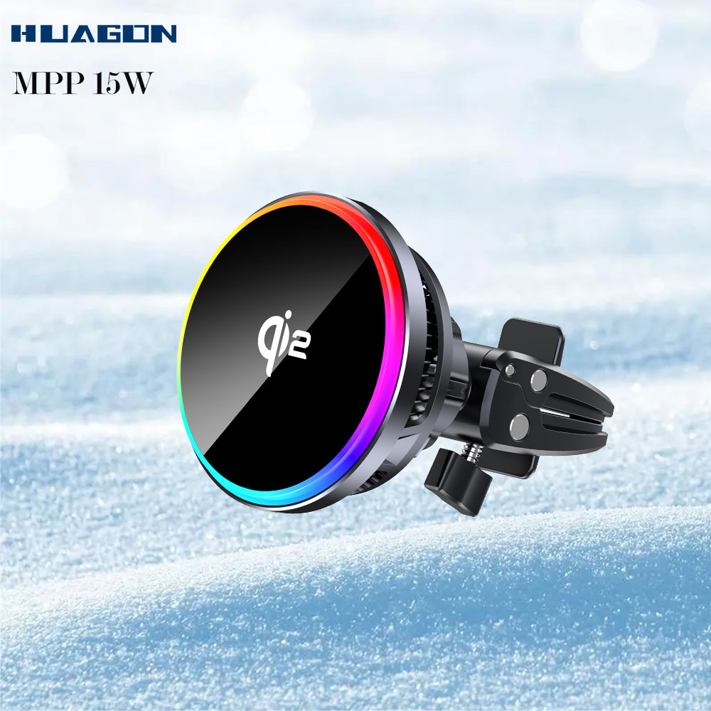 охлаждающее беспроводное автомобильное зарядное устройство