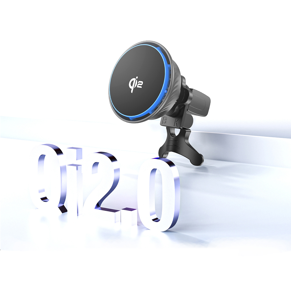 Caricatore wireless per auto Qi2 15W Caricatore wireless per auto
