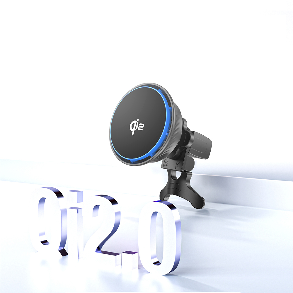 Автомобильное беспроводное зарядное устройство, охлаждающий вентилятор, беспроводное зарядное устройство Qi2 MPP 15 Вт