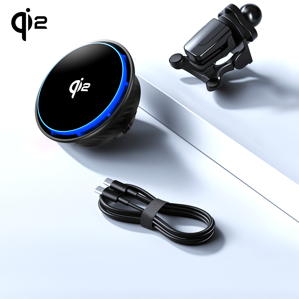 fast charging 15W 20W Qi2 MPP car wireless charger wireless car charger - COPY - p6uuu5