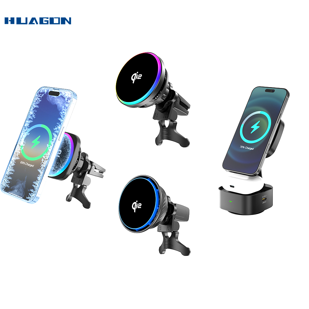 MPP 15W 20W Magnetic Wireless Module зарядка QI2 Автомобильное беспроводное зарядное устройство