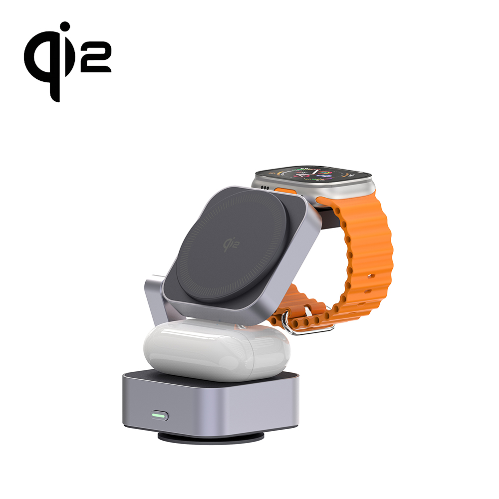 3in1 3 в 1 беспроводное зарядное устройство 25W QI2