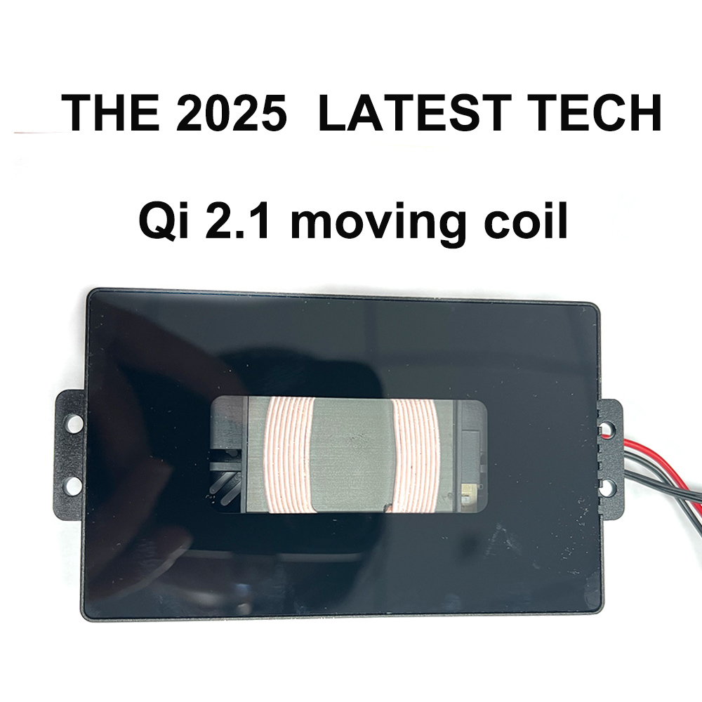China Qi2.1 15W QI 2.1 Moving Coil Wireless Ladegerät Abnehmbares drahtloses Ladegerät Hersteller