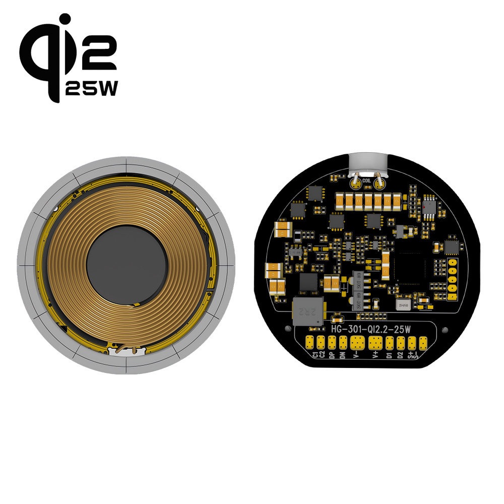 ワイヤレス充電モジュールワイヤレス充電器25W QI2.2 25W