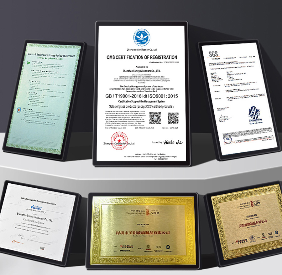 Candle Jars Certificates