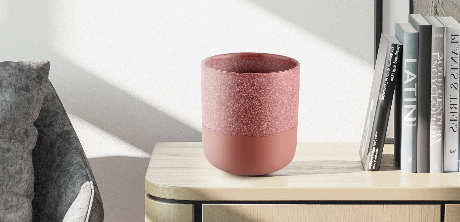 Wholesale Nordic 14oz Red Ceramic Candle Jar Wholesale Nordic 14oz Red Ceramic Candle Jar