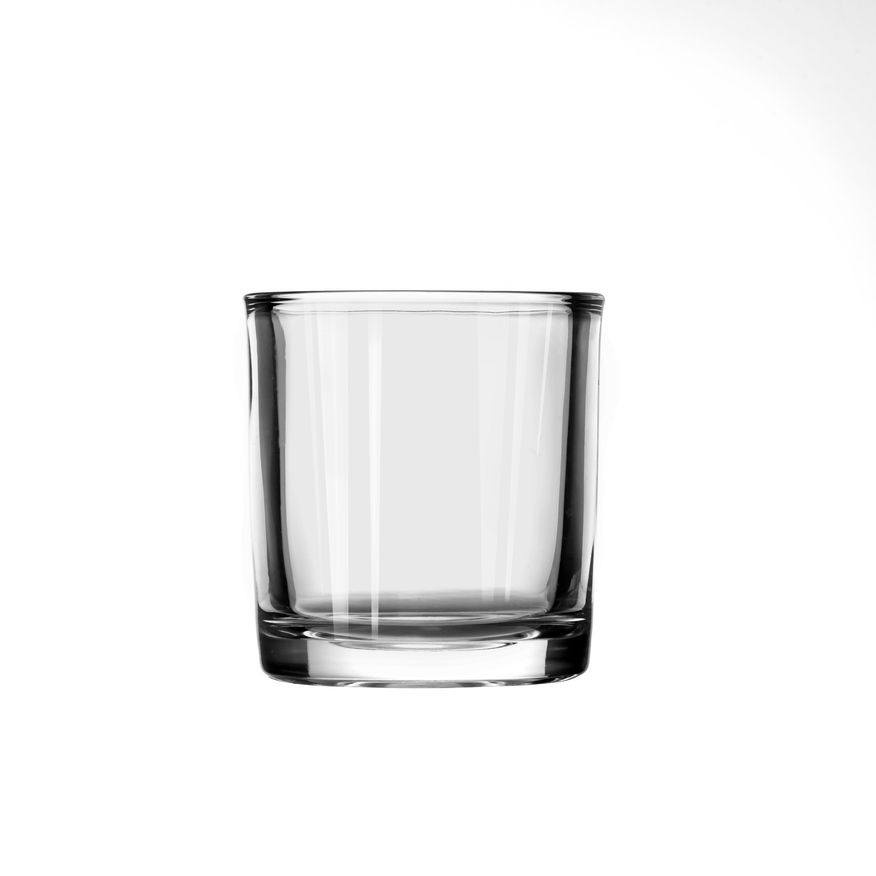 China Factory direct sales empty glass candle jar decoration wholesaler manufacturer