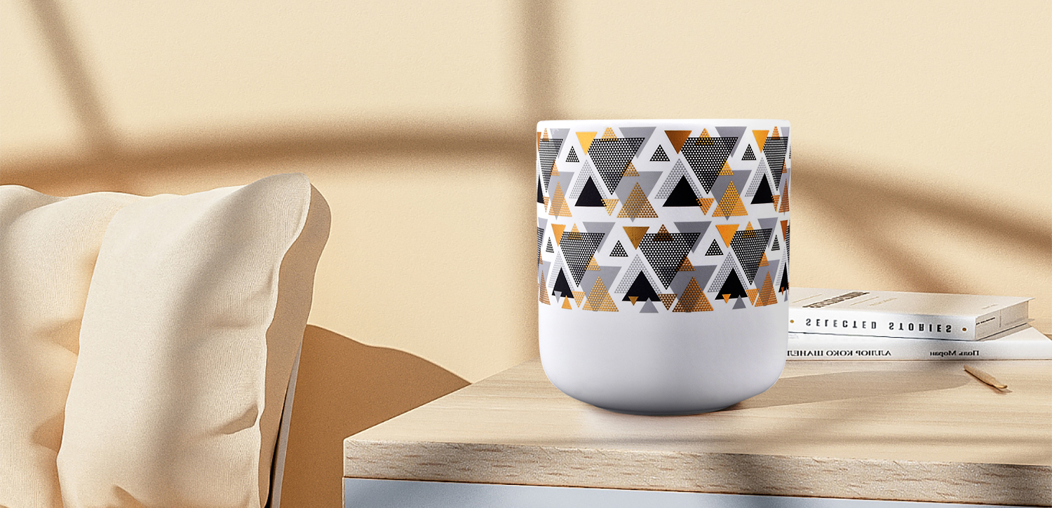 New product ceramic candle jar rubber paint for home decoration wholesale