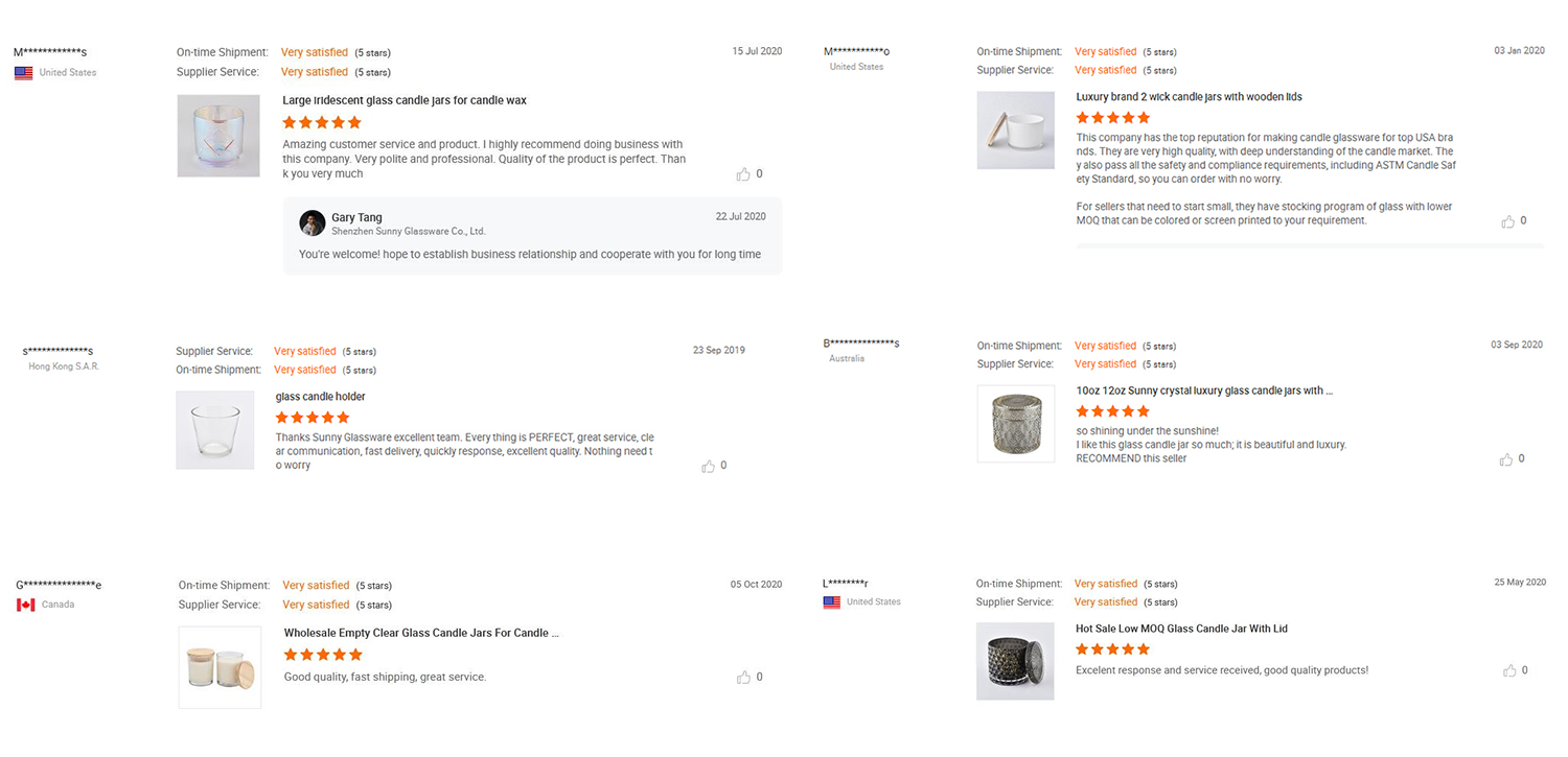 Luxury blue multicolored block pattern ceramic candle holders with lid