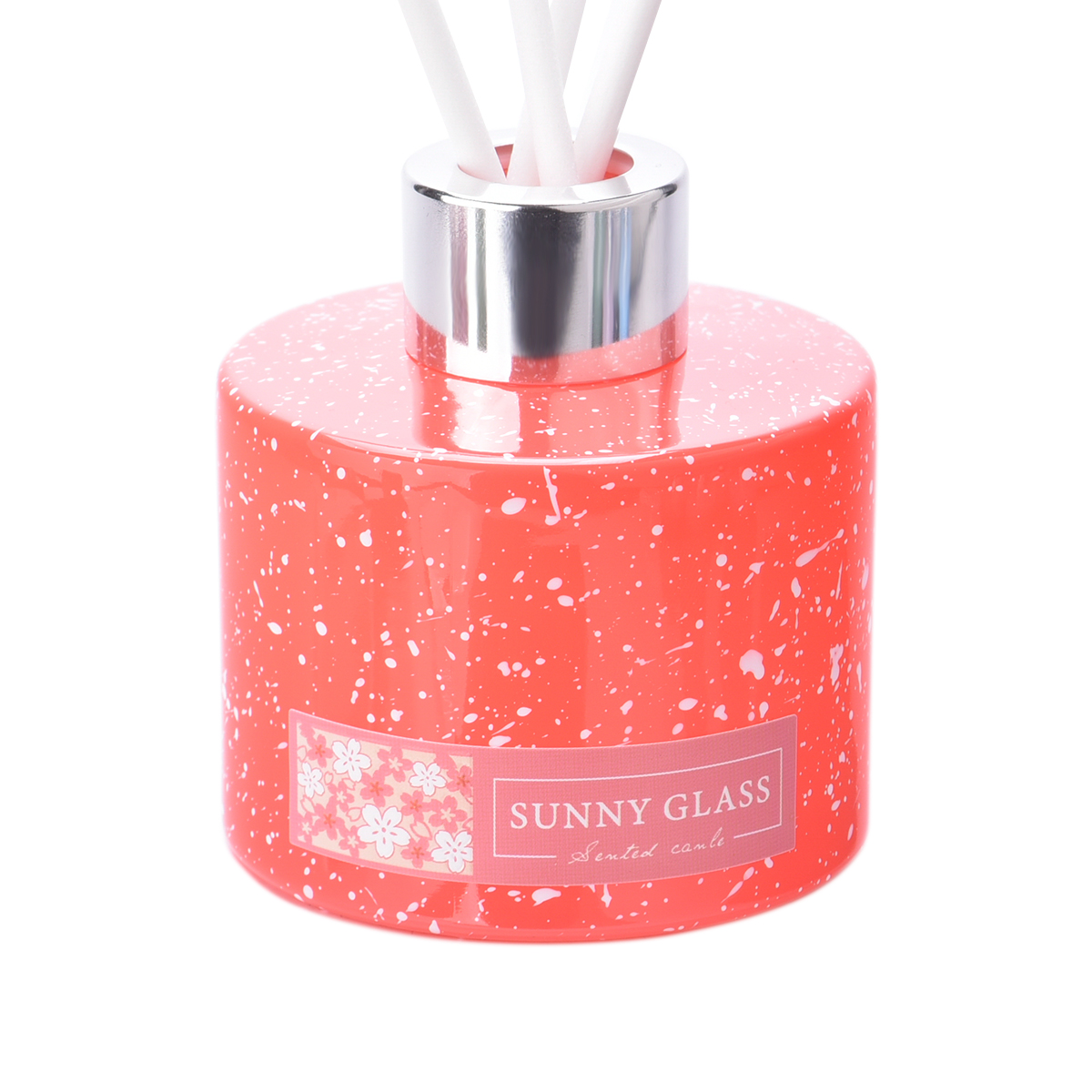 High quality yellow glass diffuser bottle for home decoration
