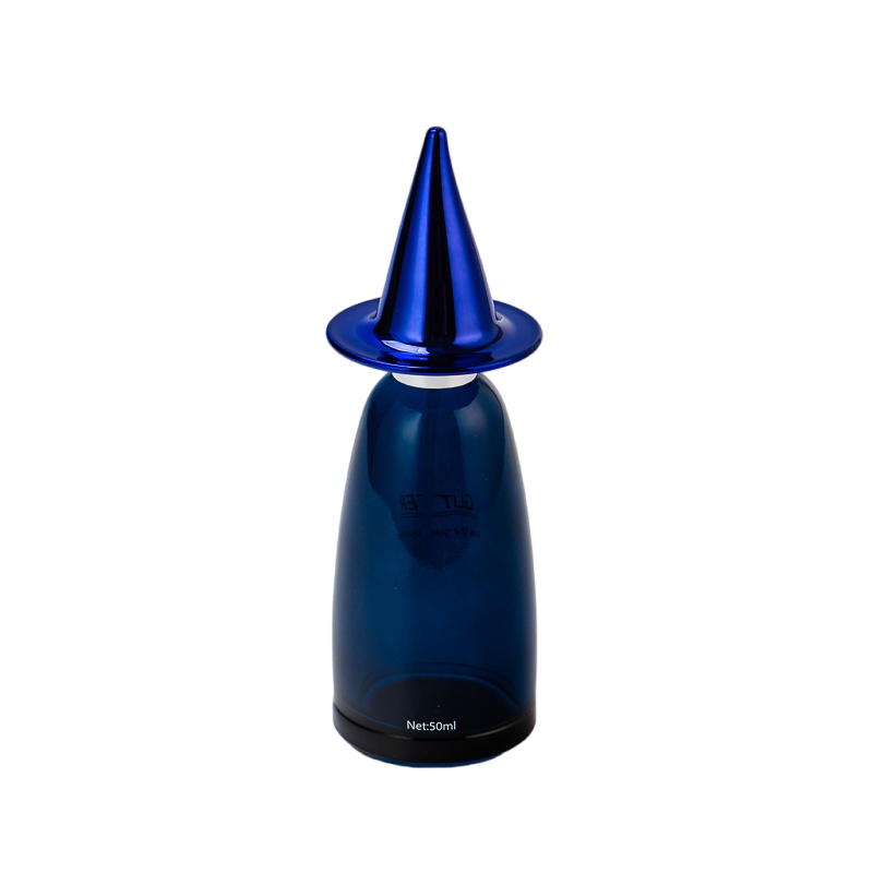 الجملة معالج الخيال قبعة أعماق البحار زجاجة عطر الزجاج الأزرق