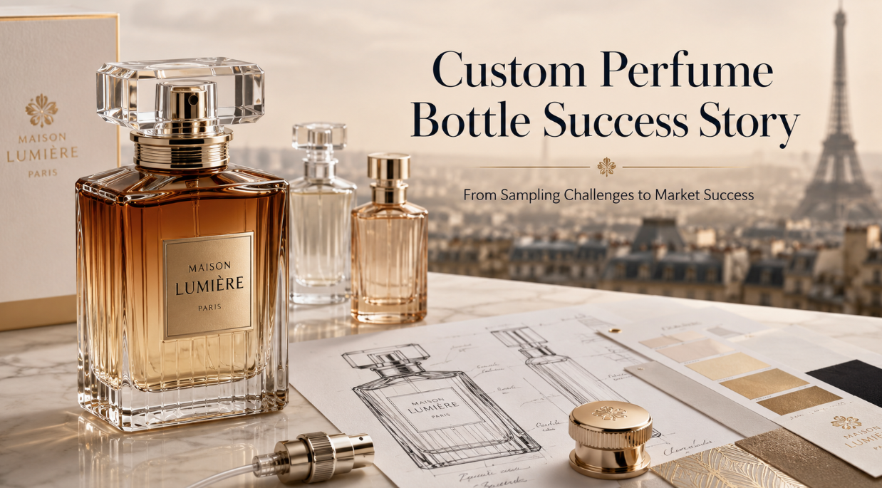 Why a French Perfume Brand Chose Sunny Glassware for Custom Perfume Bottles