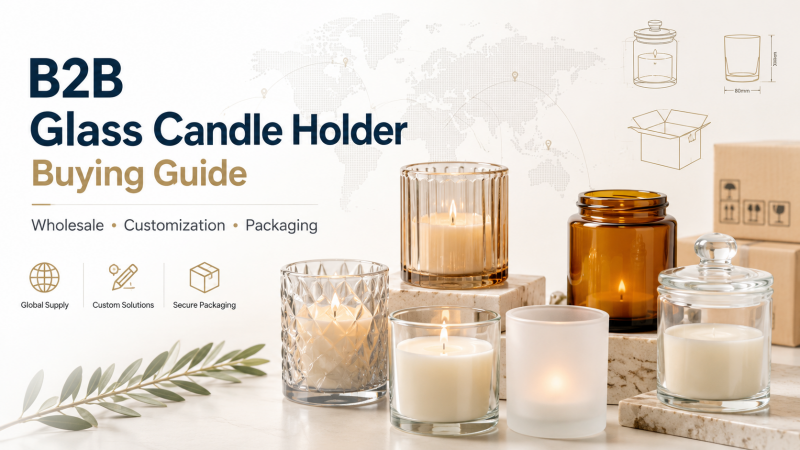 B2B Glass Candle Holder Buying Guide: How to Choose a Reliable Glass Candle Jar Supplier