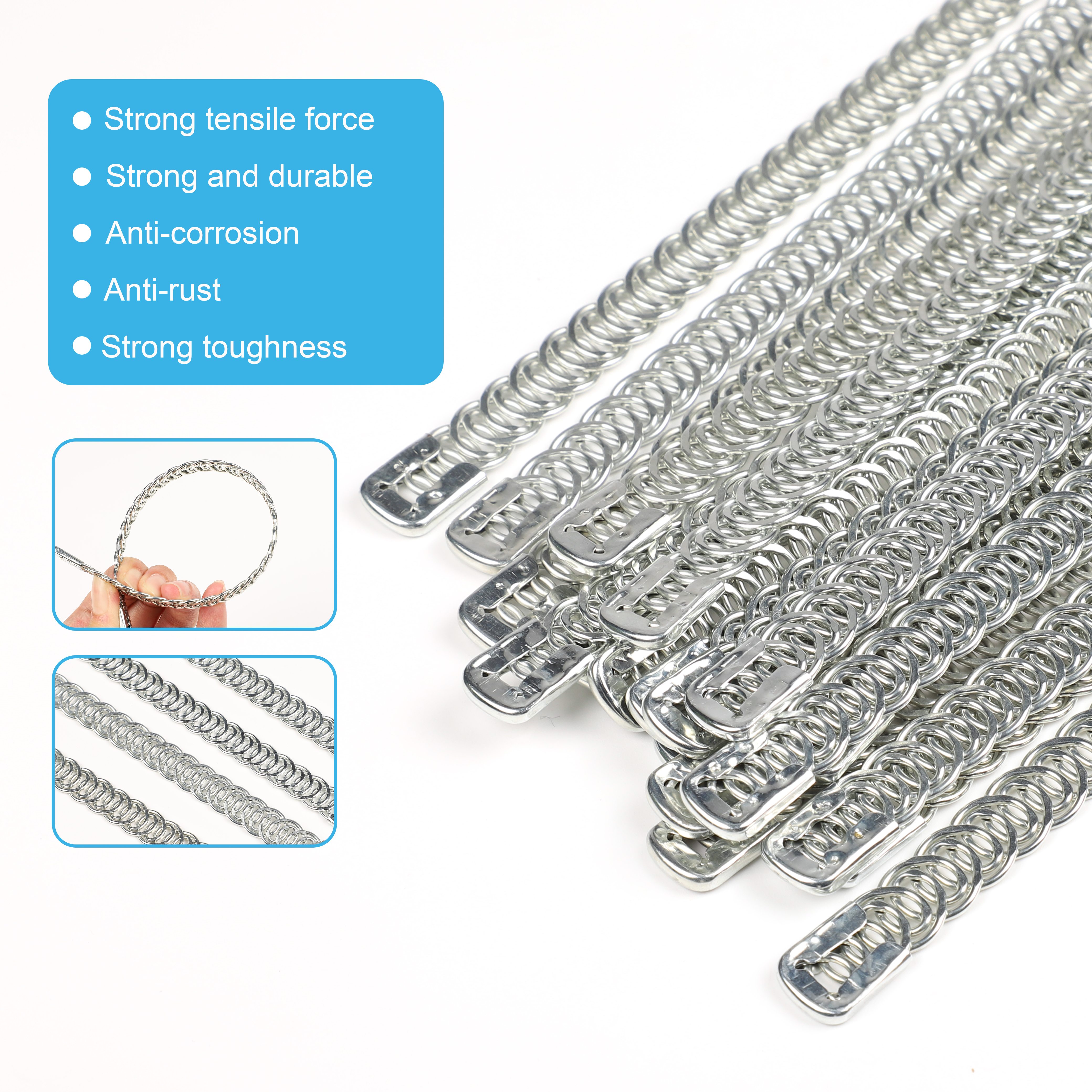 CYG Corsé Hueso de Metal de Hueso de Sujetador para deshuesado de Acero metálico Acero de Metal de Alta Calidad