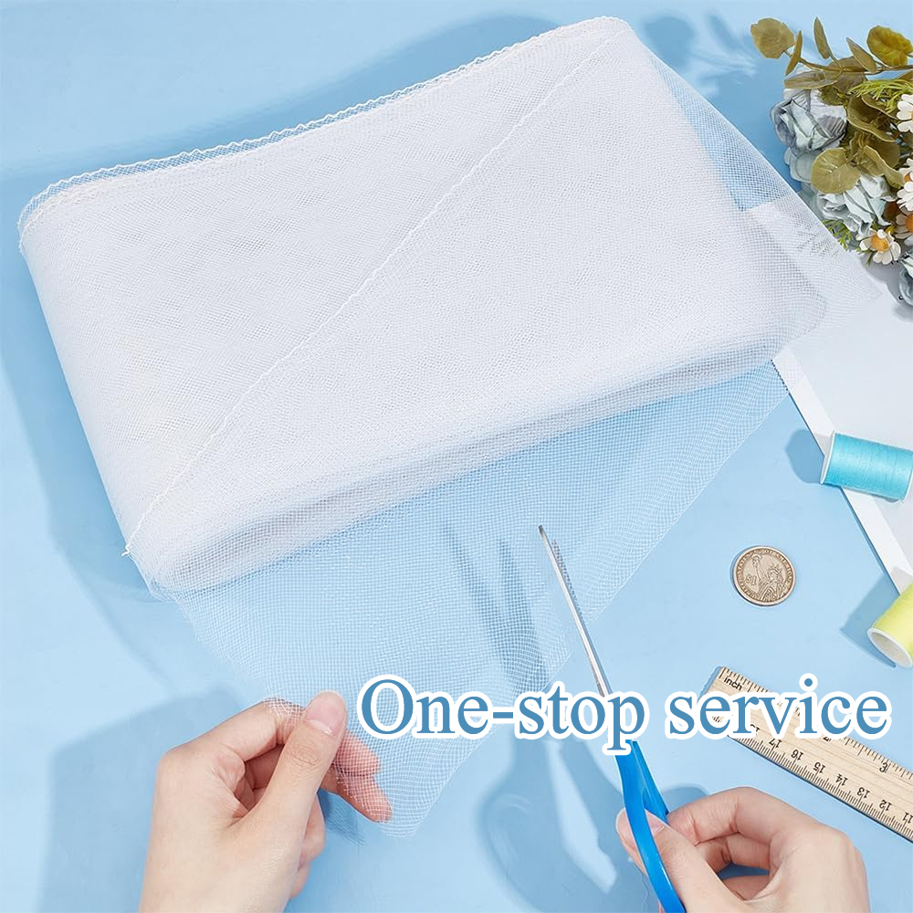 Hochwertiges, umweltfreundliches Polyestergeflecht von CYG für Hochzeitskleid-, Krinoline- und Rosshaaranwendungen