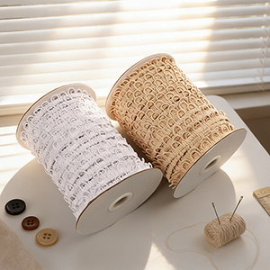 CYG Bucle de botón elástico Bucle de botón nupcial para accesorios de prendas de vestir