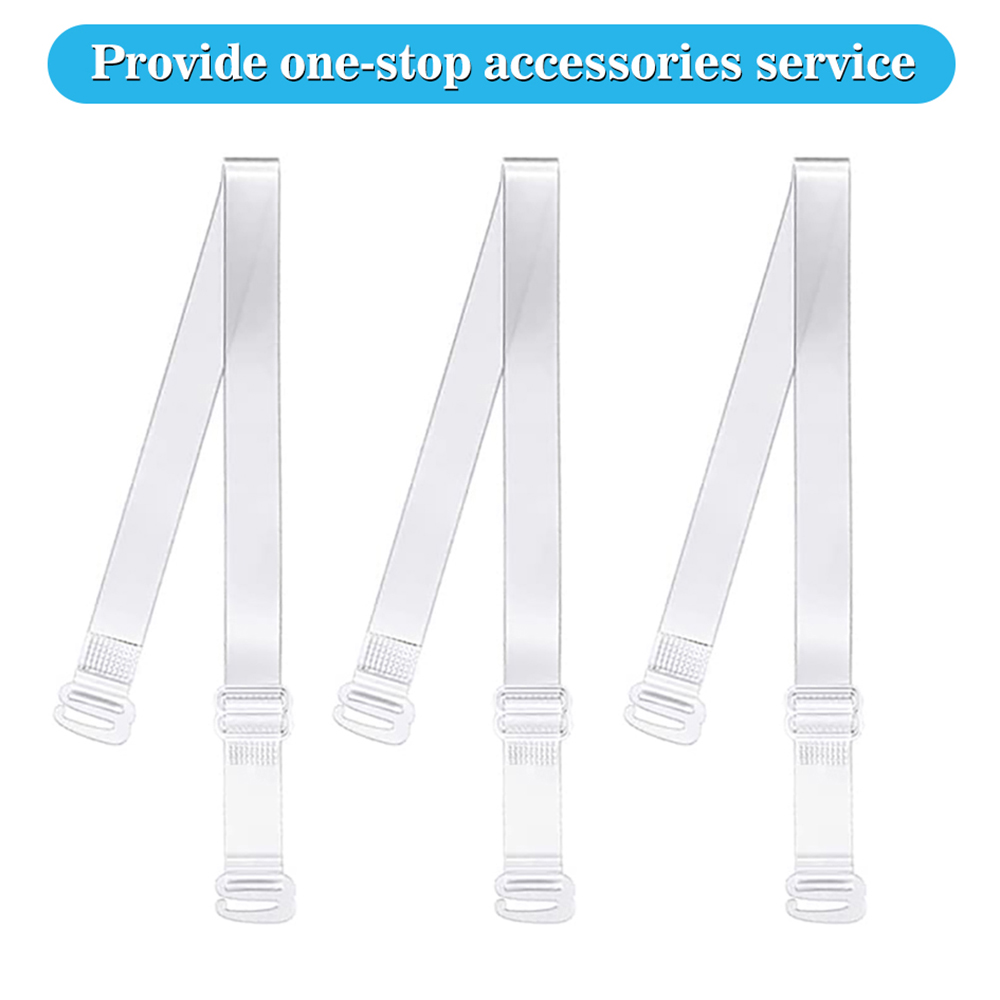 CYG OEM usine en gros Transparent Transparent Silicone TPU bande élastique Invisible Invisible élastique TPU sangle pour bretelles de soutien-gorge