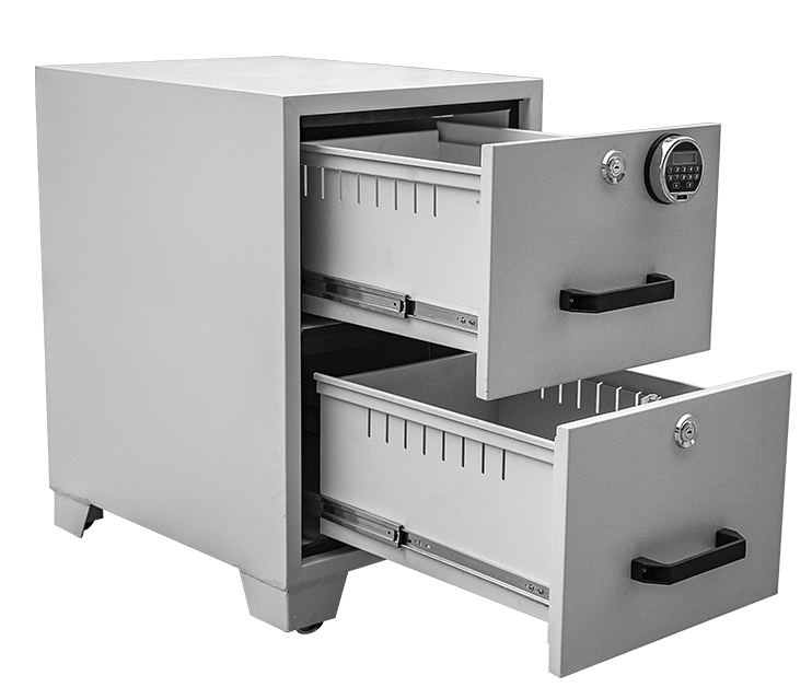 wholesale digital password lock Fireproof drawer filing cabinet with 2 hour fire rating China made