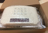 keypad lock safe motor and safe lock kit sent to South America customer