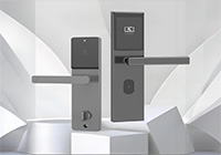 Die Eigenschaften von Chinas schlüssellosen Türschlössern mit RFID-Karten-Einsteckgriff und Aluminiumlegierung