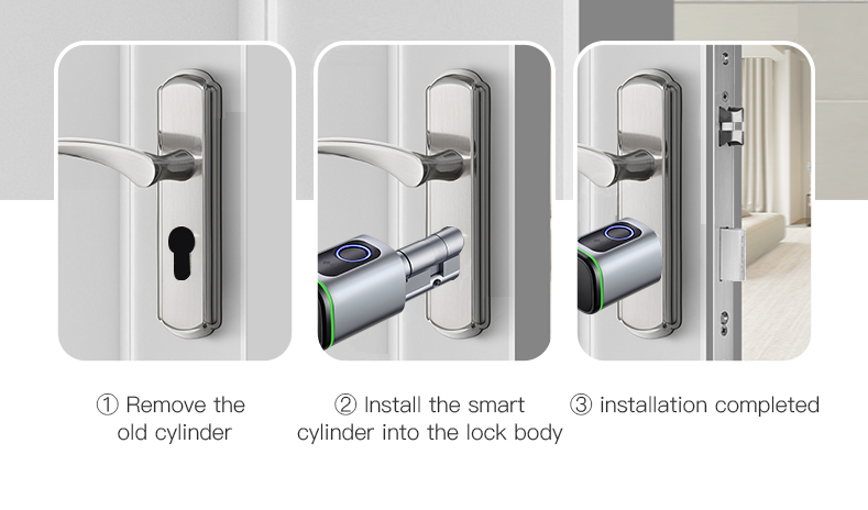 Keyless smart cylinder factory