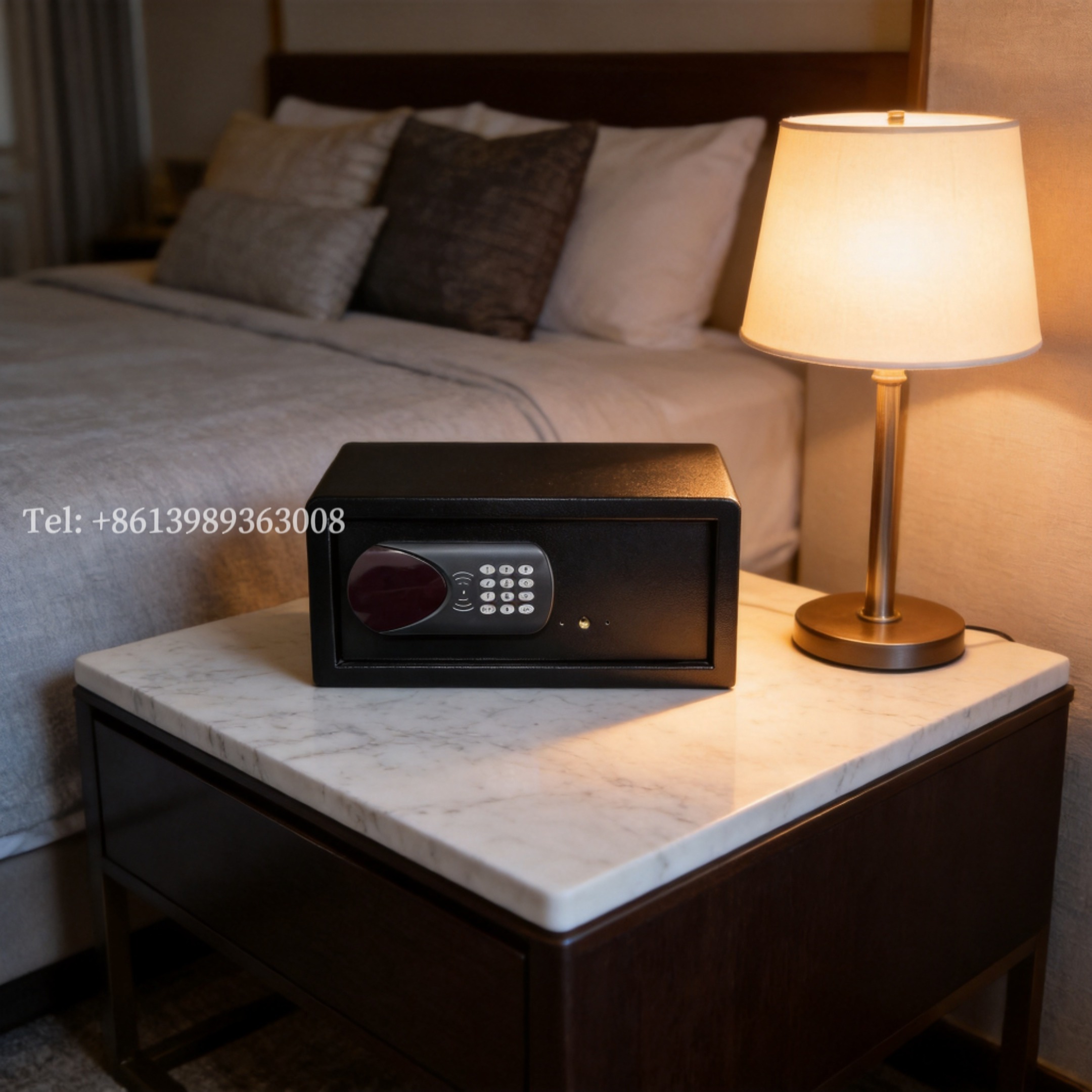 China stellte einen Hotelsafe mit digitalem Tastaturschloss und RFID-MF-Karte her