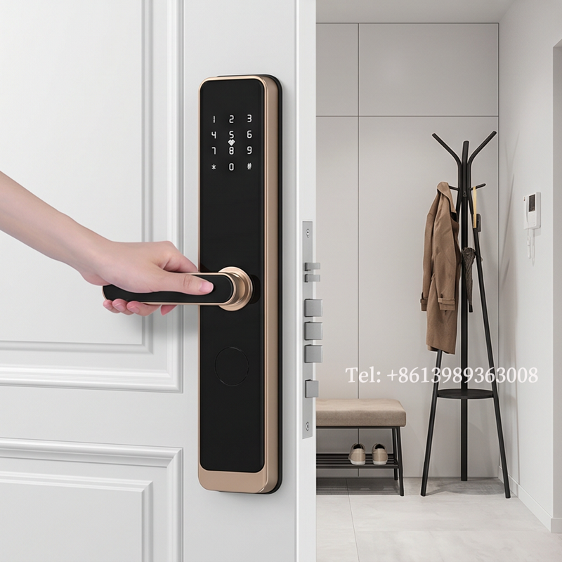 Intelligentes biometrisches Fingerabdruck-Bluetooth-Touch-Passwort-Ttlock-Türschloss