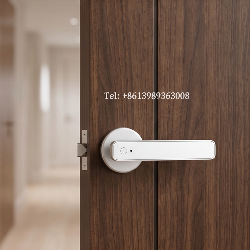Tuya ttlock serratura con maniglia a leva con tastiera per impronte digitali