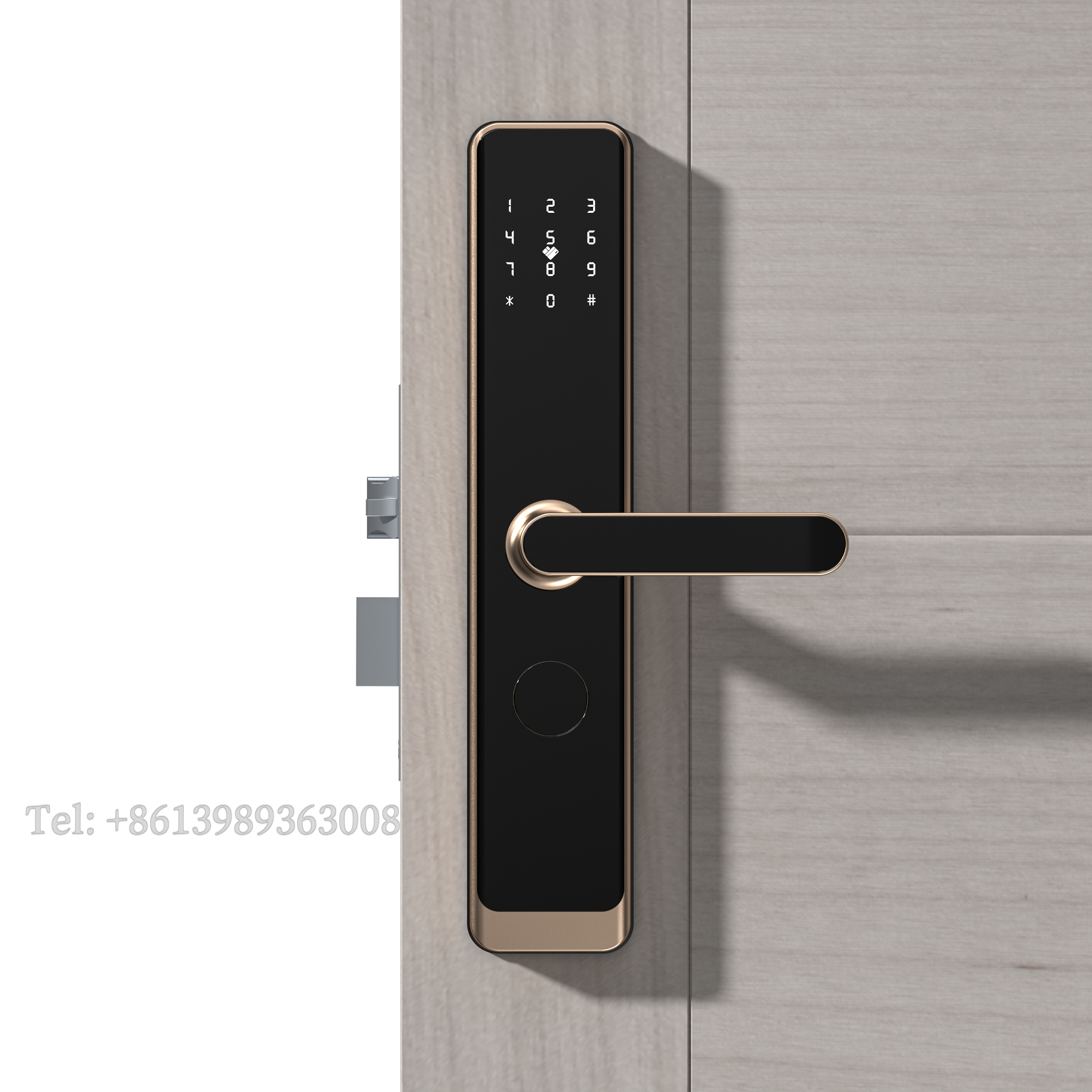 Aplicación ttlock de bloqueo de combinación rf con contraseña de apartamento sin llave