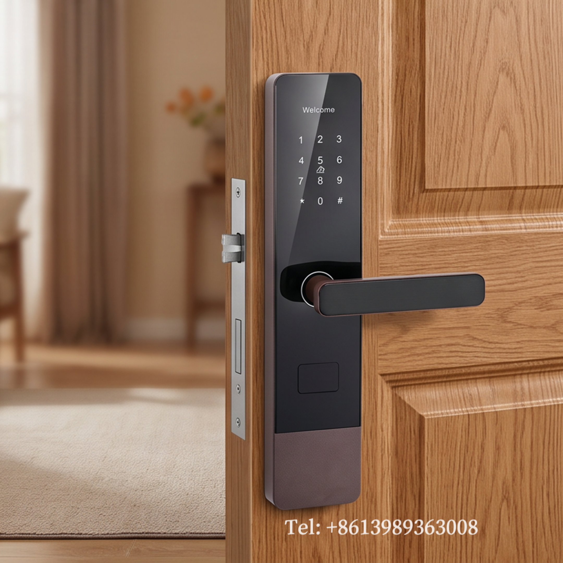 Hotel-Appartement-Tastatur, Passwort, Türschloss, TTlock
