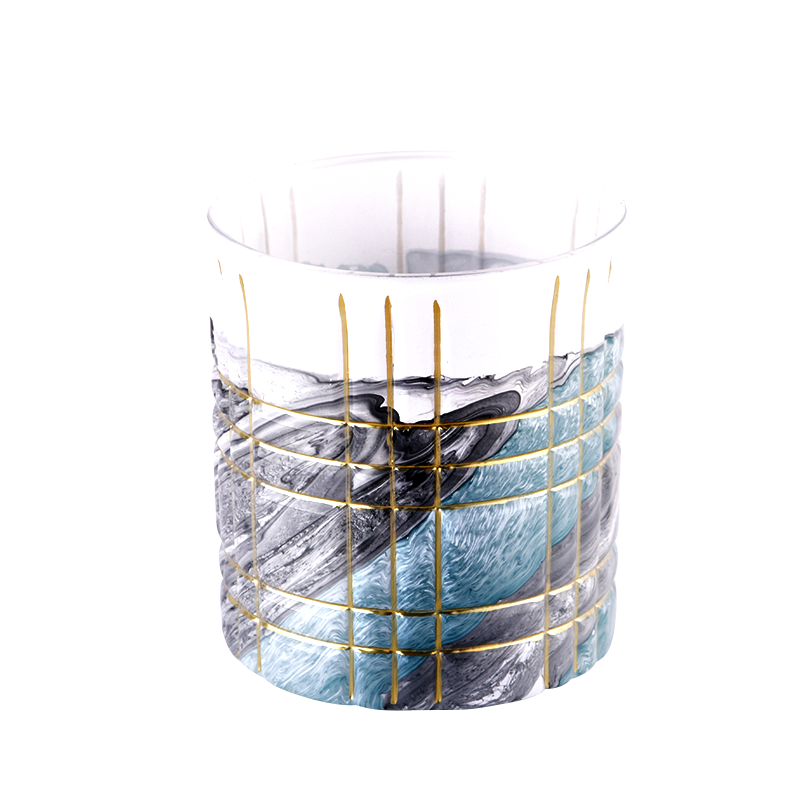 Luxury Custom 8oz Glass Candle Votive for Christmas
