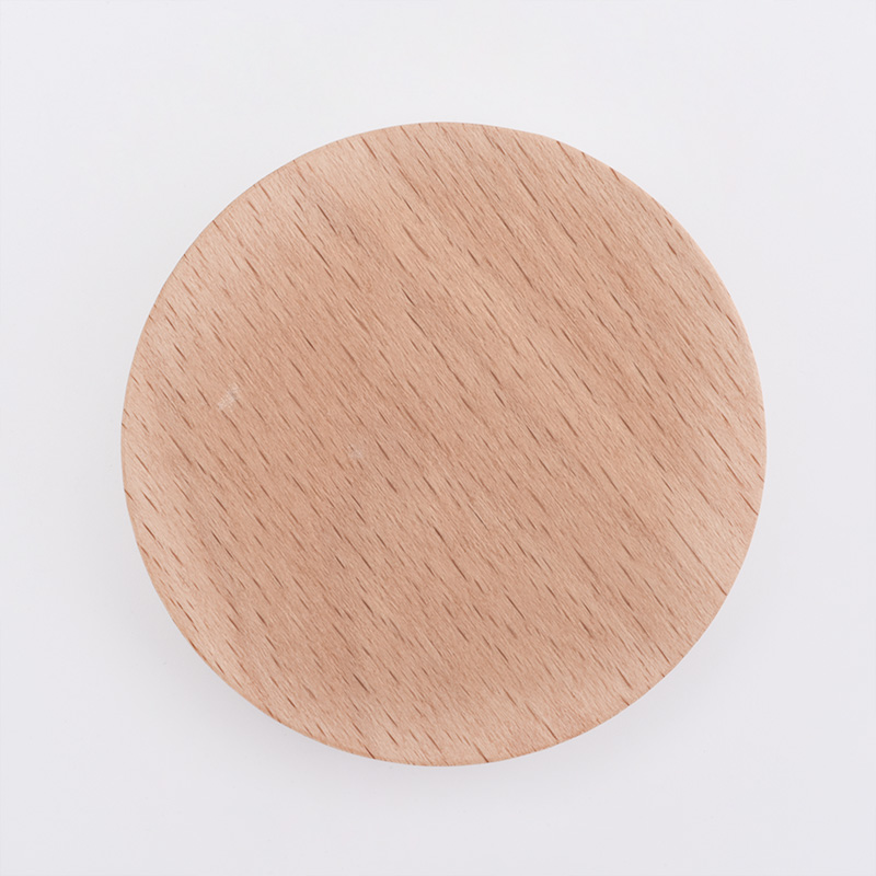 3 inch wooden lid for jars , candle container cover