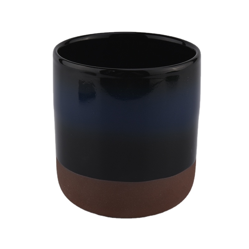 10oz Wholesales empty custom ceramic candle vessel