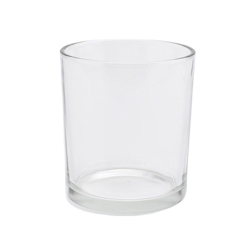 Popular Classic clear tealight glass candle jars 8oz 10oz
