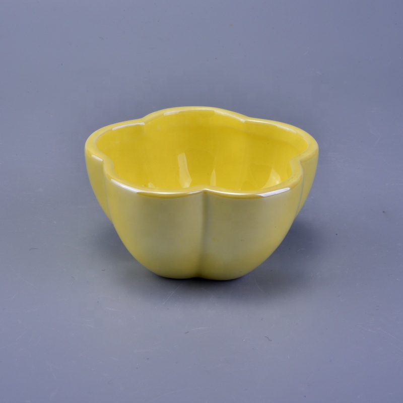 flower design tealight small ceramic candle holders