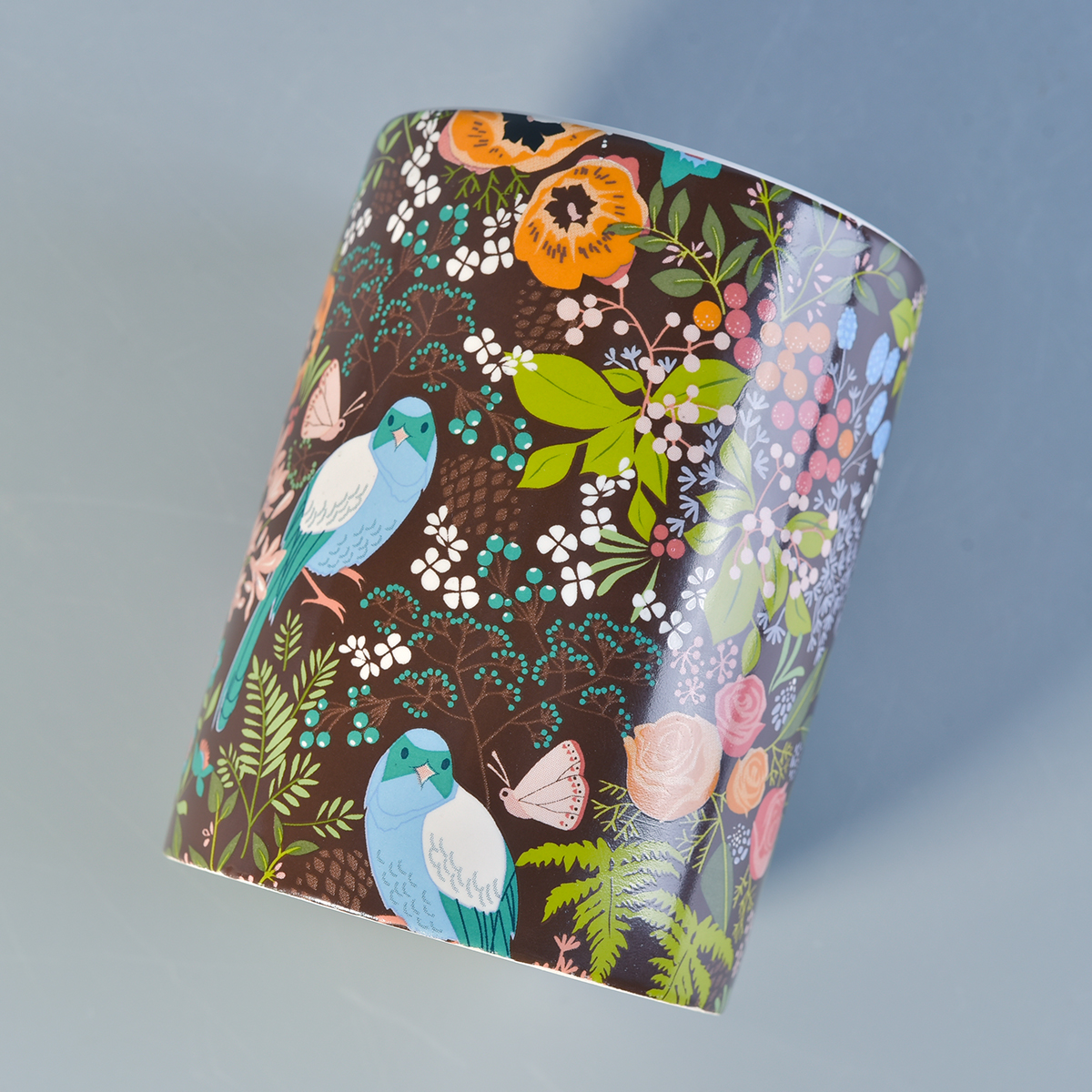 ceramic cylinder candle holder decals, decorative ceramic candle jars wholesale